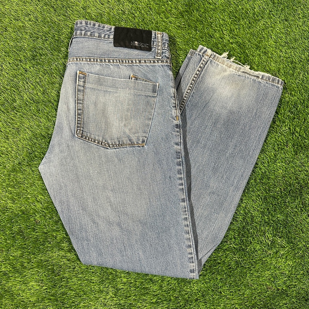 Men's Skater Jeans Tony Hawk Slim Fit - Size 36x32 Y2K Grunge Goth
